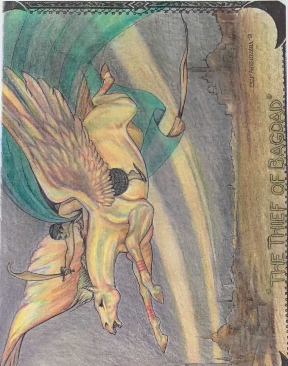 The Thief of Bagdad by Cedar Annenkovna 