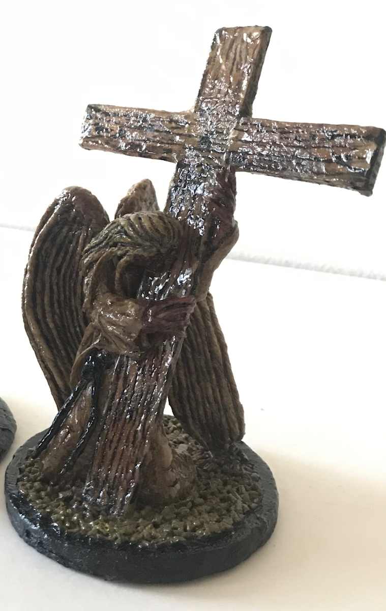Angel with the Cross by Charles Finney 