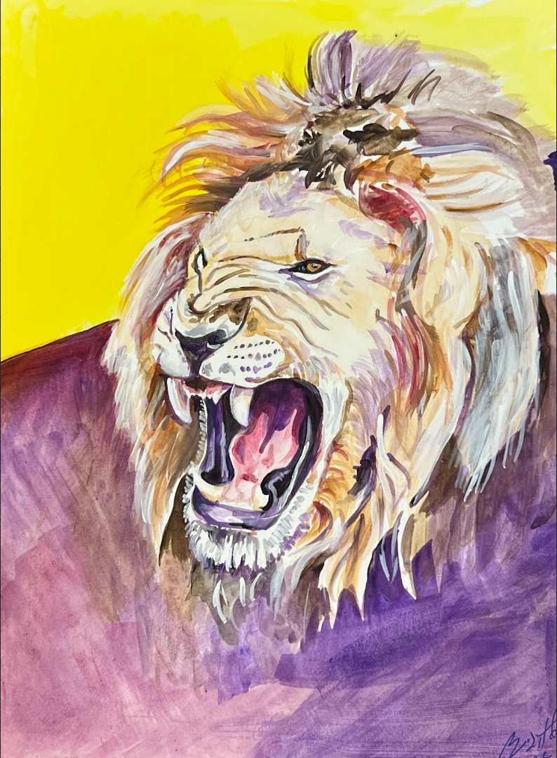 Roaring Lion by Brian Hindson 