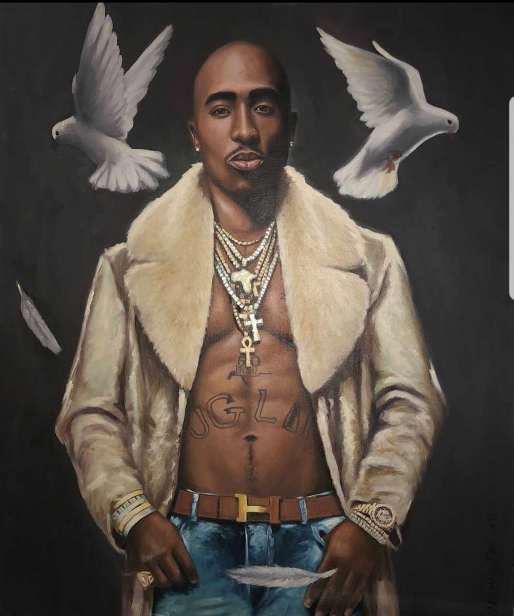 Tupac by Harry "HEC" Ellis 