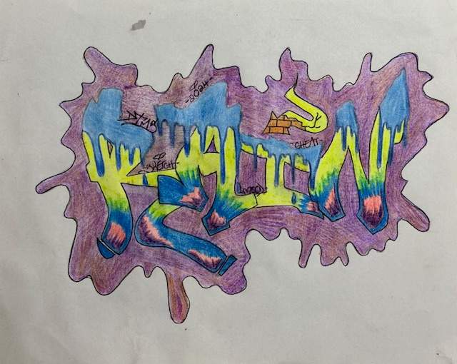 Rain Throw Up by Malik Oste 