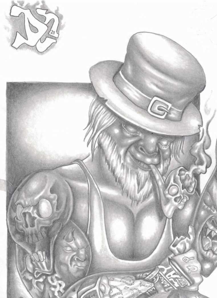 A Leprechaun by DC an ILL-FIENCED Art Creation 