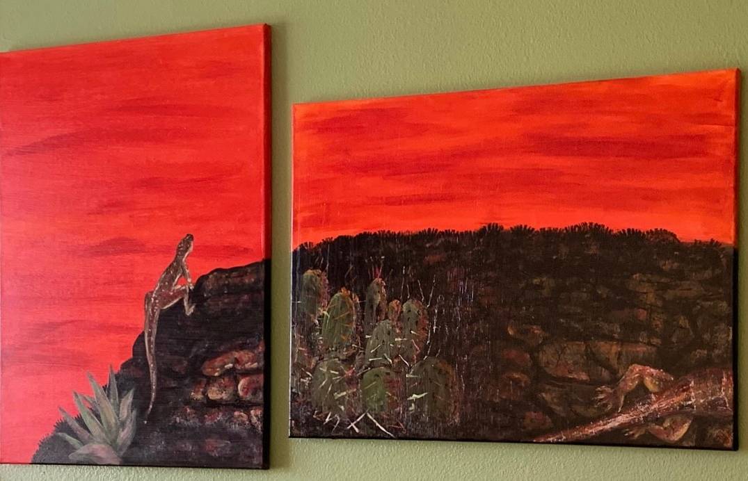 Desert Scenes by Melissa Anne Hernandez 