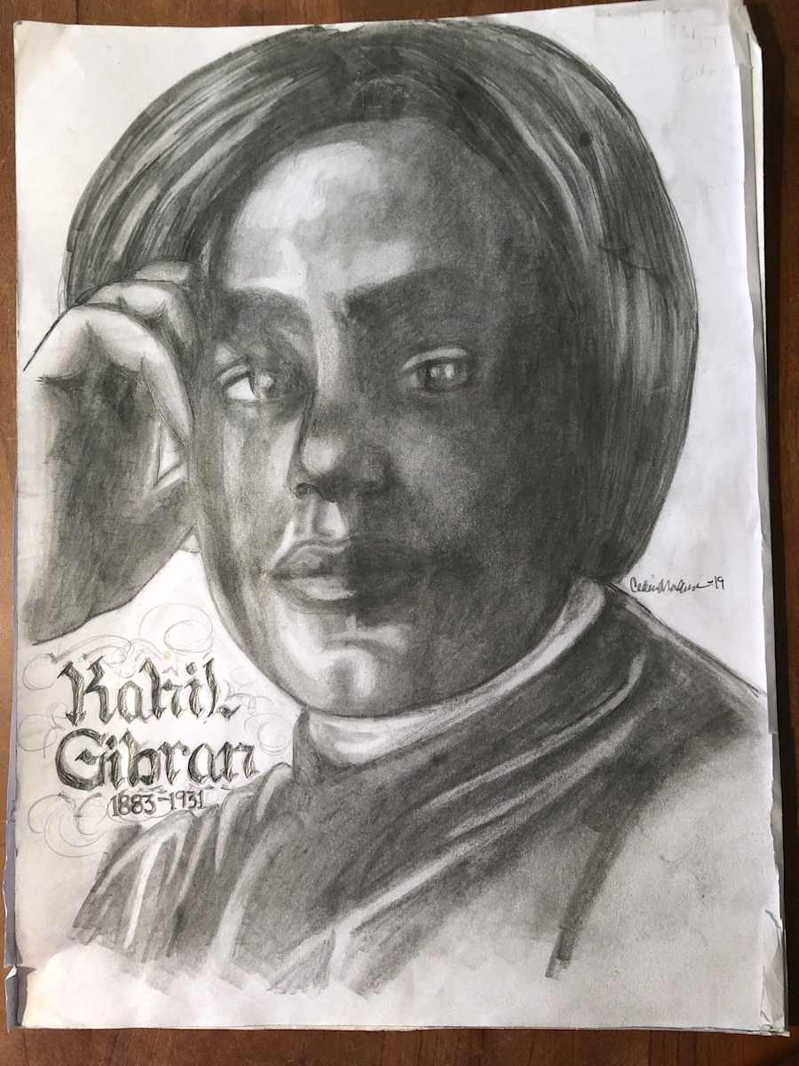 Kahil Gibran by Cedar Annenkovna 