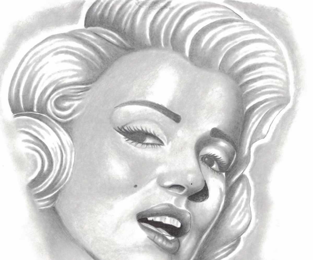 Marilyn Monroe by DC an ILL-FIENCED Art Creation 