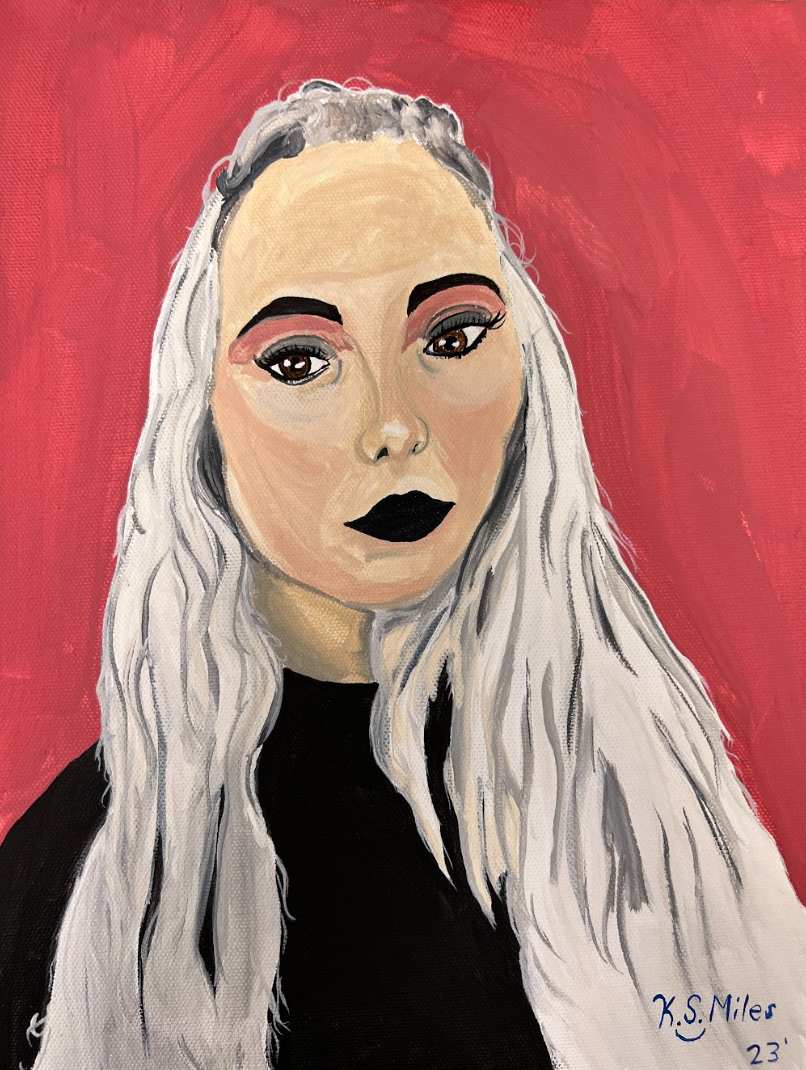 Portrait of a Makeup Artist by Kevin Miles 
