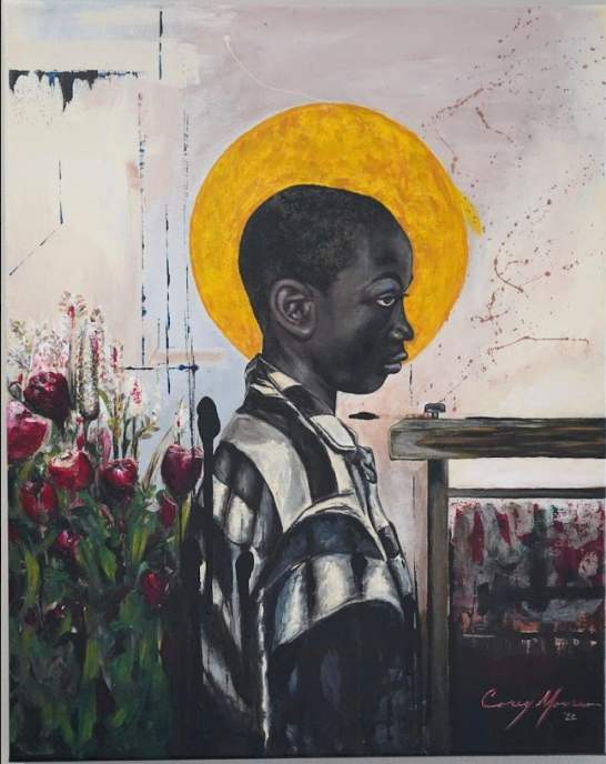 George Stinney Jr (profile) by Corey Moore 