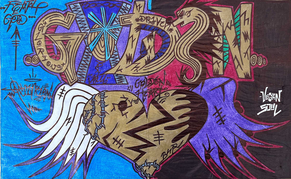 Golden Heart <3 by Vegan Soul 