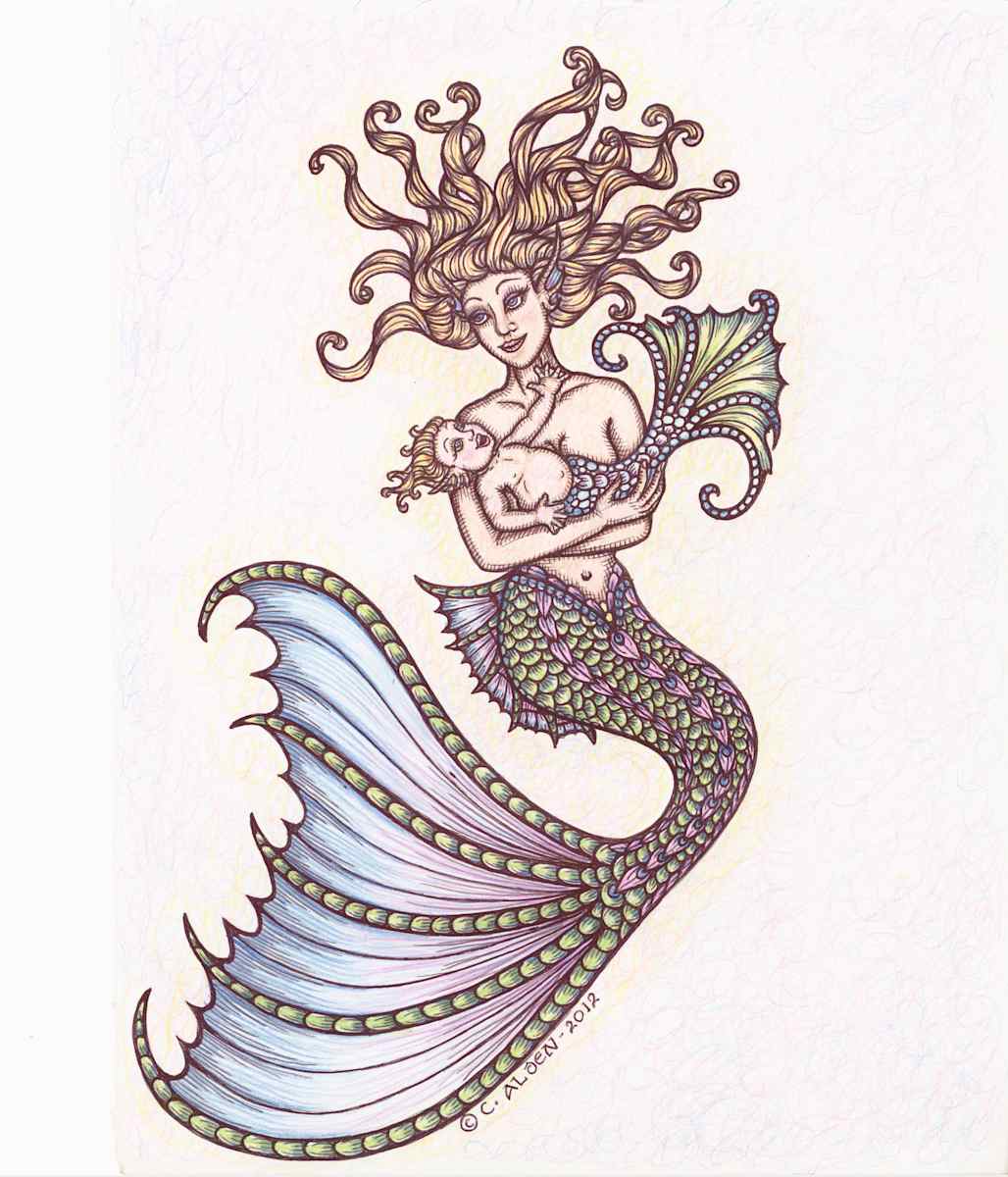 Mama Mermaid by Carole Alden 