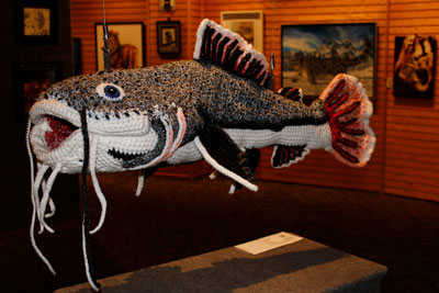 Catfish (Hogle Zoo) by Carole Alden 