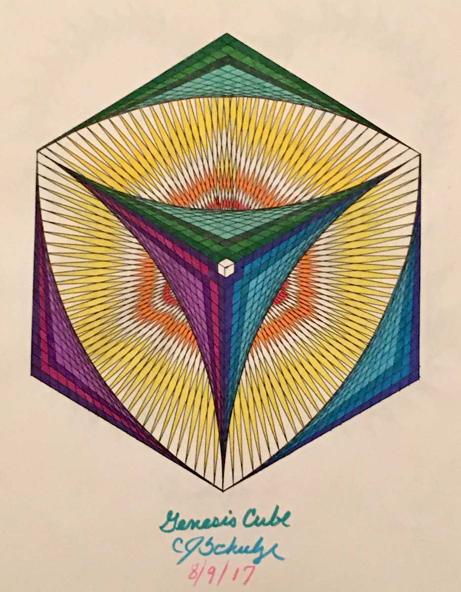 Genesis Cube by Chris Schulze 