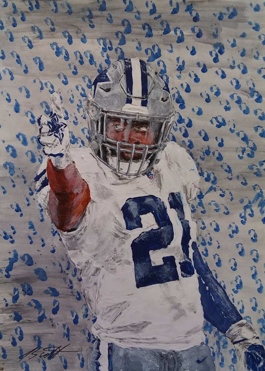 Zeke (1st Down) by J. Scott 