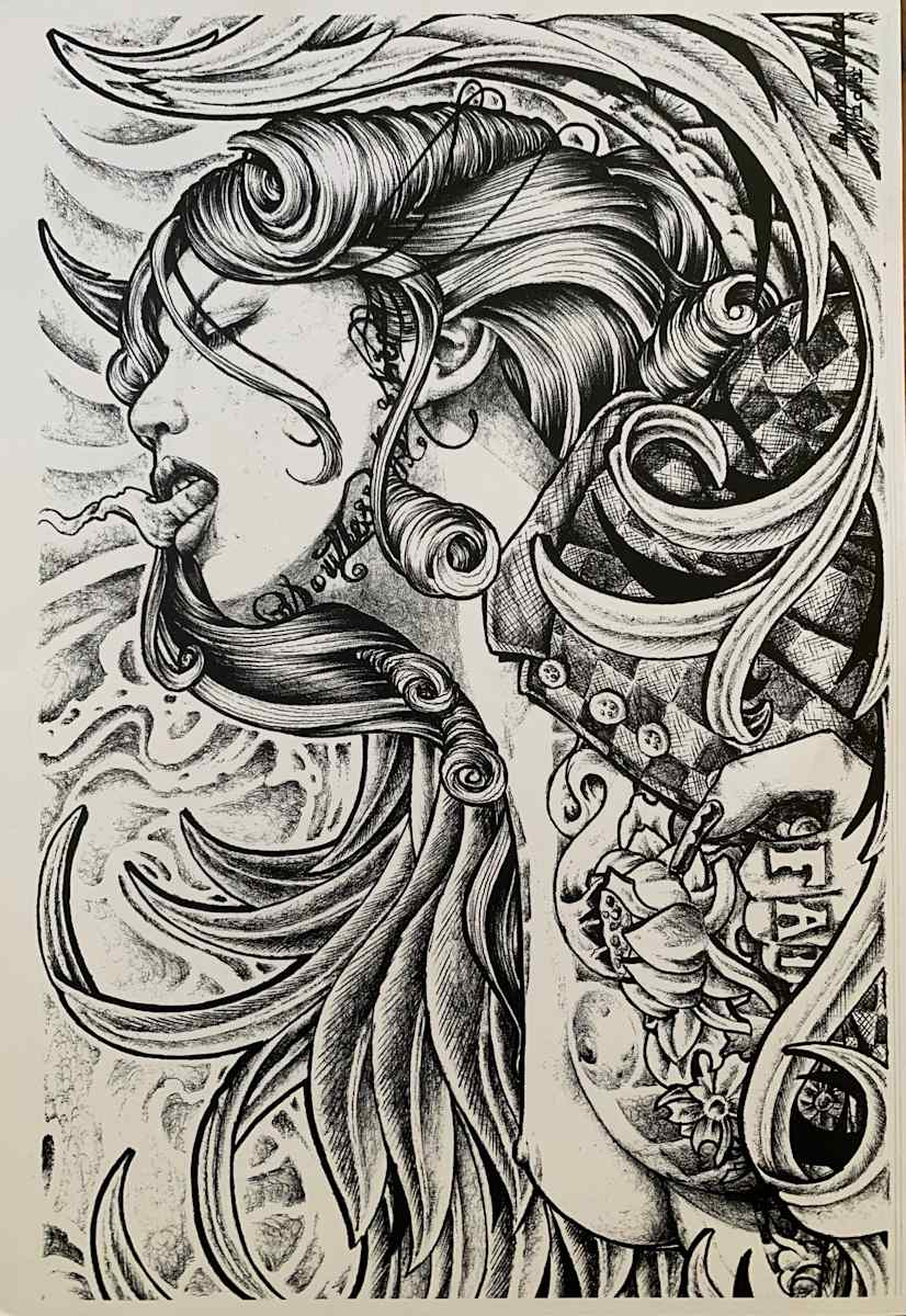 Untitled by DC an ILL-FIENCED Art Creation 