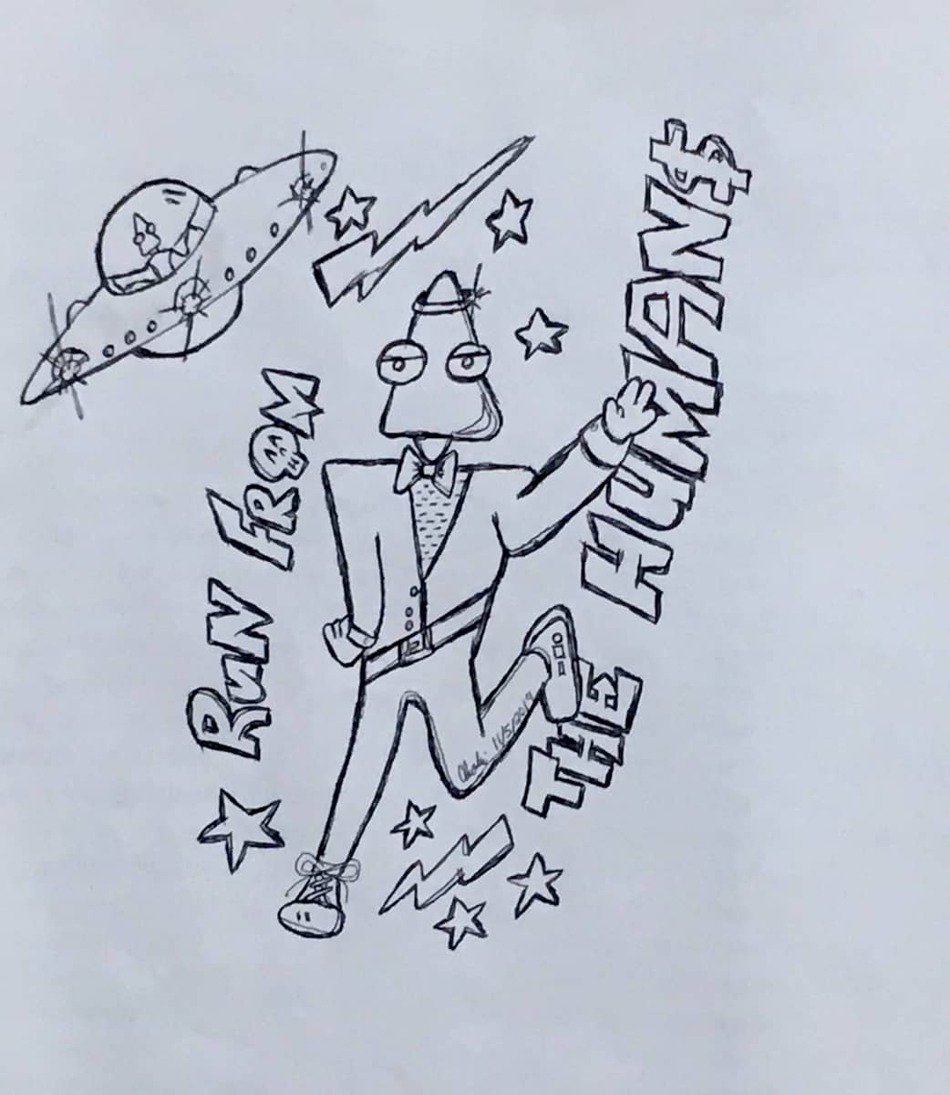 Run From the Humans by Charles Castillo 