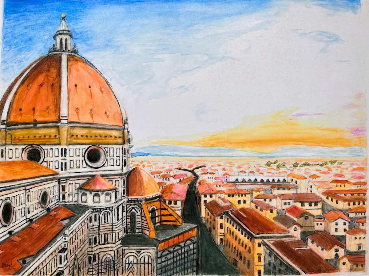 Florentine Sunrise by Geo 617 