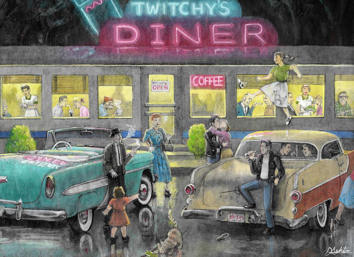 Twitchy’s Diner by Danny Ashton 