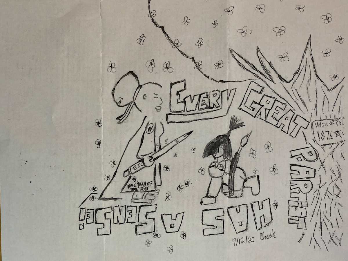 Every Great Artist has a Sensei by Charles Castillo 