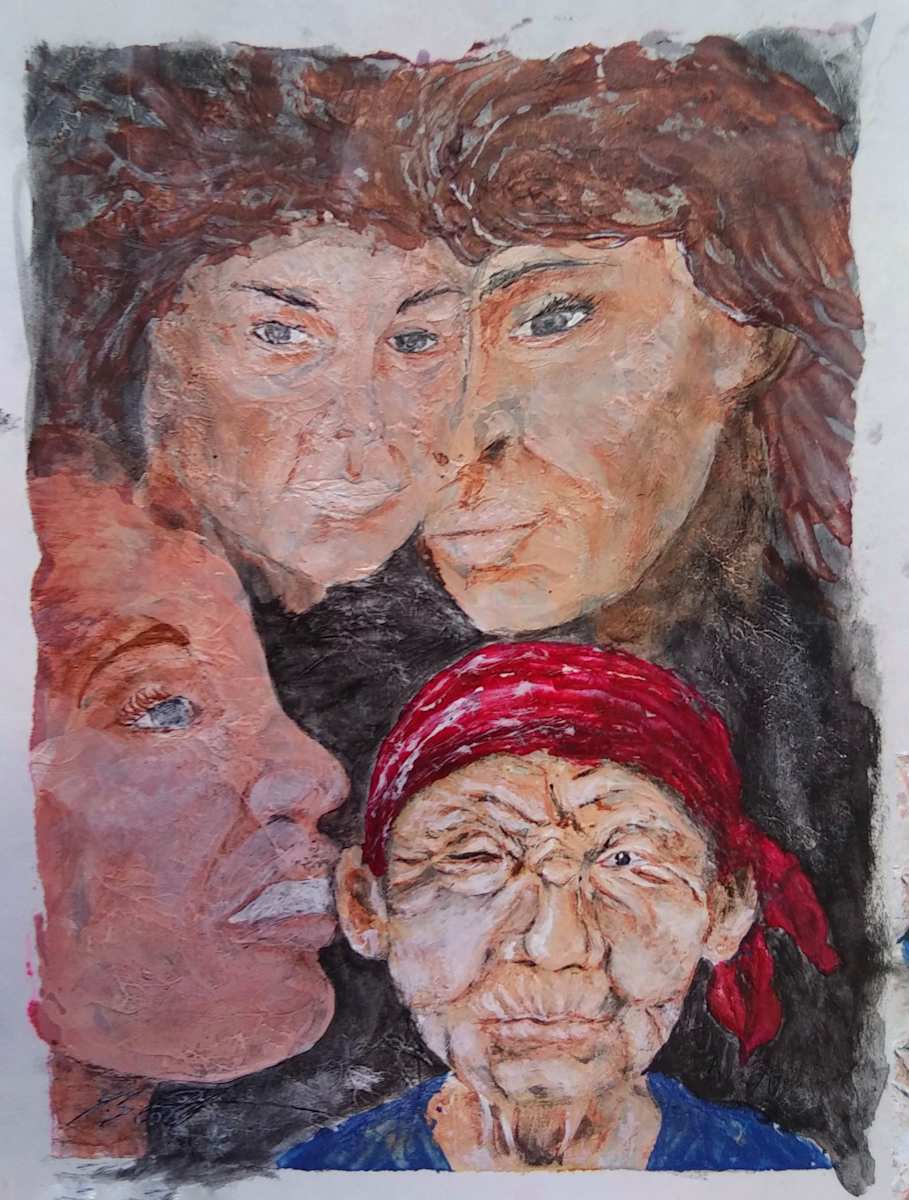 Female Faces by J. Scott 