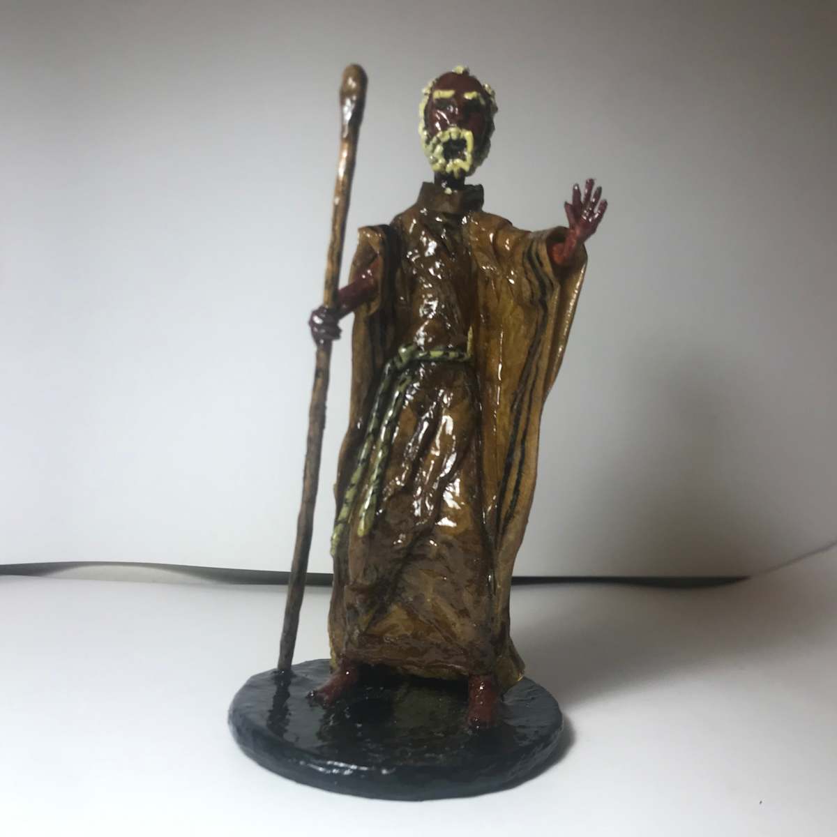 Man with a Walking Stick by Charles Finney 