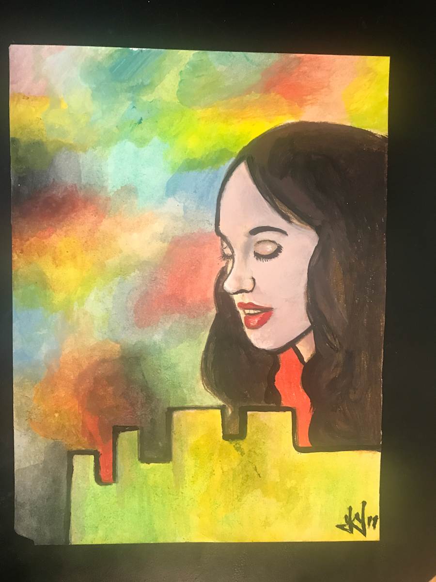 The Girl in the Castle by Tony Graff 