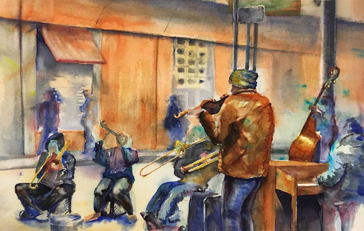 Street Musicians (NOLA) by i.i. LoTD 