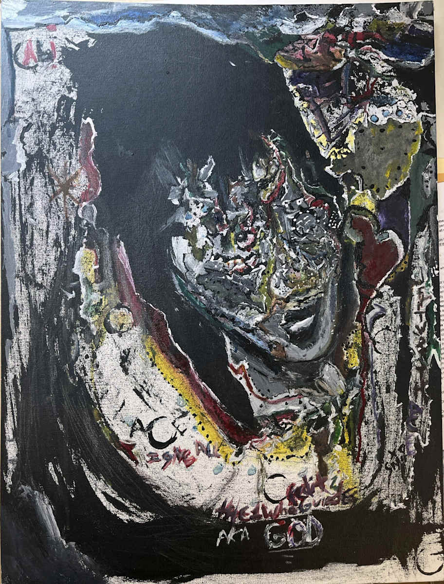 Earth Quake Face (Sorry I was Sleeping Cali) by Harold (Ace) Smith III 