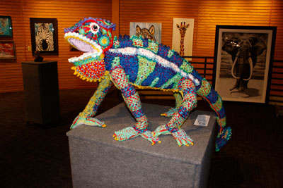 Chameleon (Hogle Zoo) by Carole Alden 