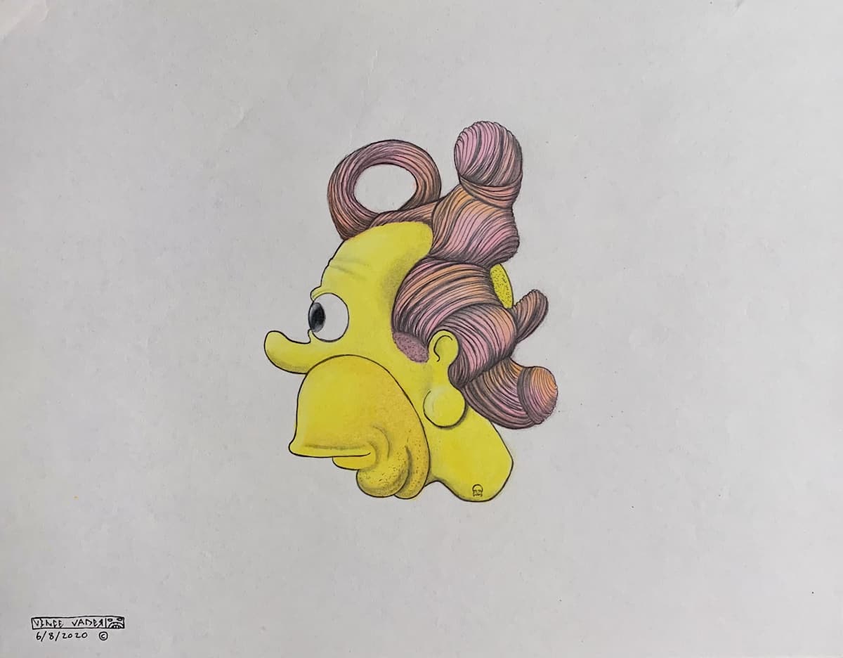 #simpsons hair did 3 by Vince Vader 