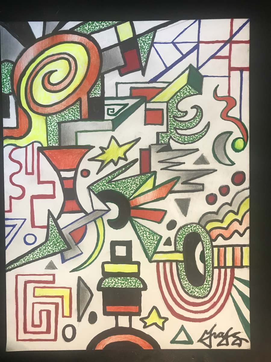 Chaotic Debris by Tony Graff 