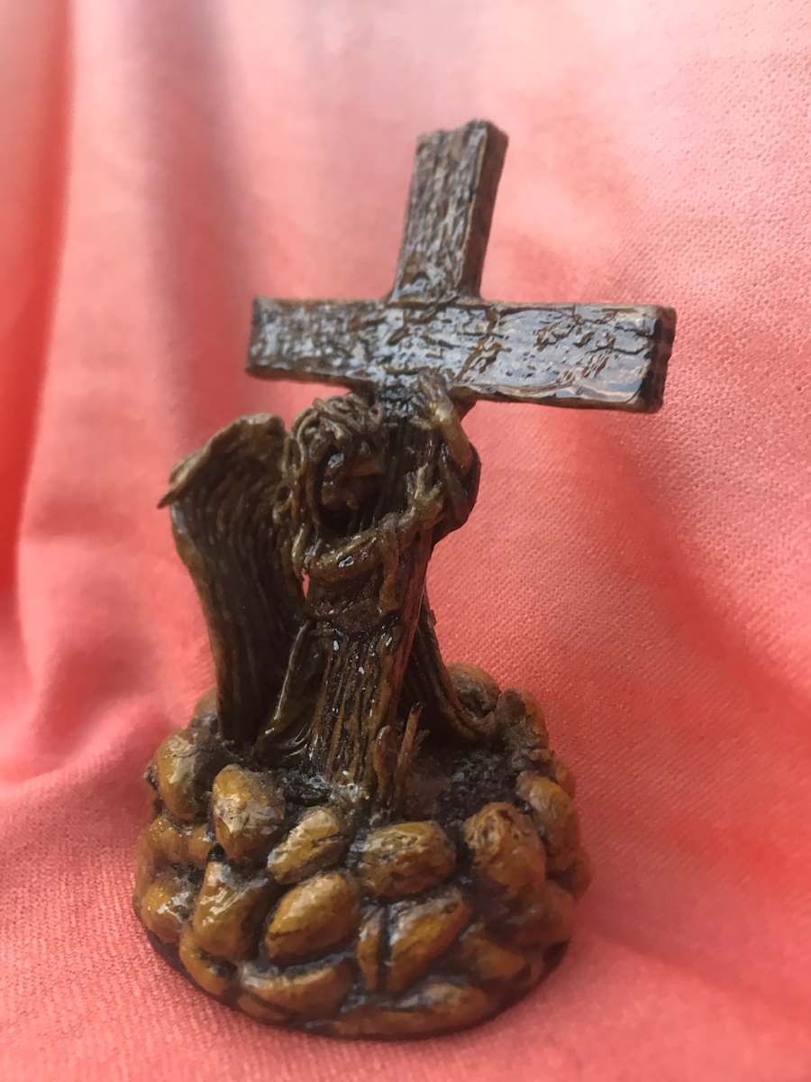 Kneeling on Calvary by Charles Finney 