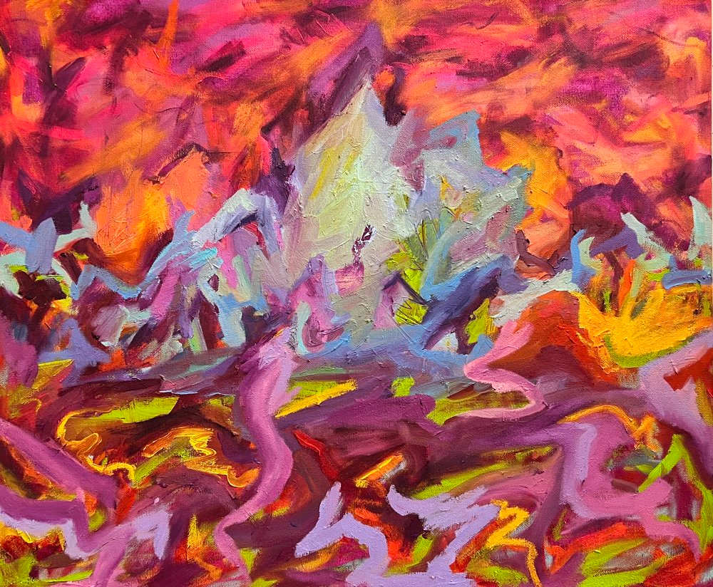 mountain river by Anna Richards 