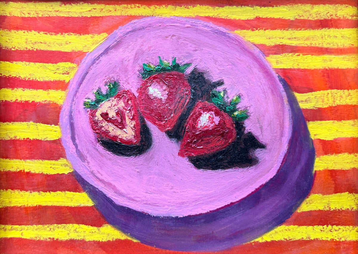 strawberries 1 by Anna Richards, Image 1.