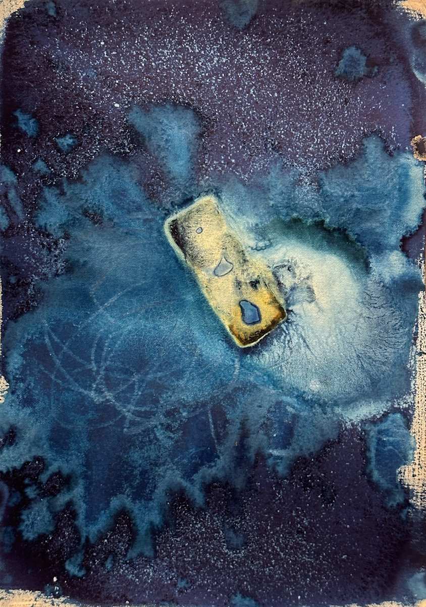 Float by Daniel A'Vard  Image: Float - cyanotype on paper