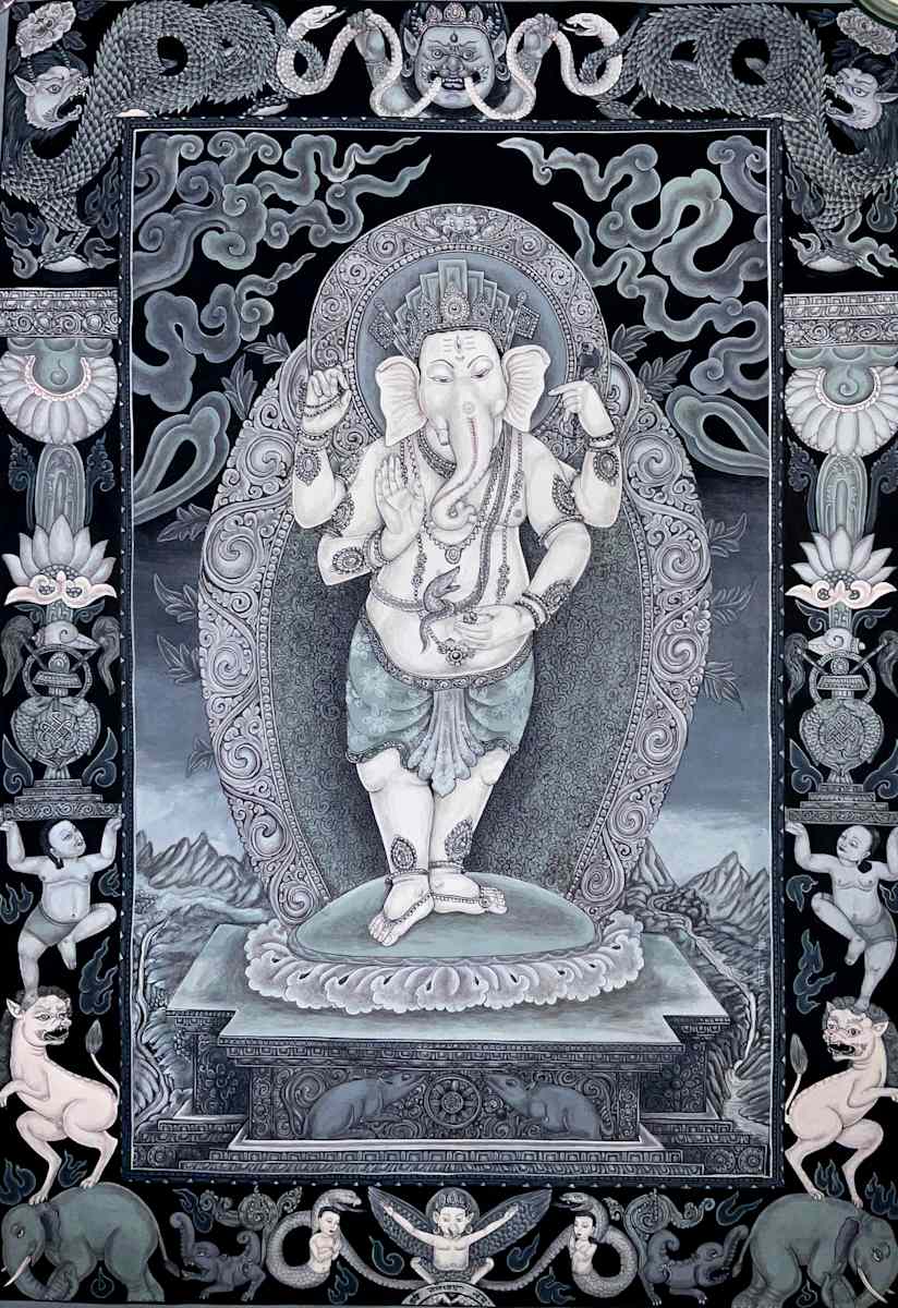 Standing Ganesh by Kishor, Image 1.