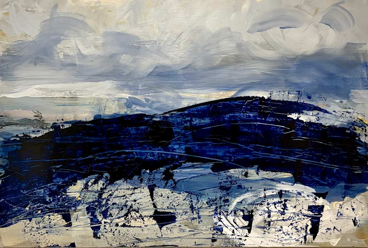 Blue Landscape by Lisa Herriott, Image 1.