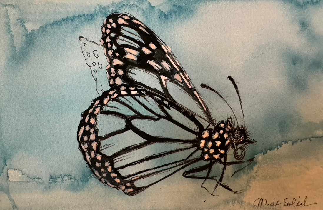 Monarch Study II by M. de Soleil, Image 1.