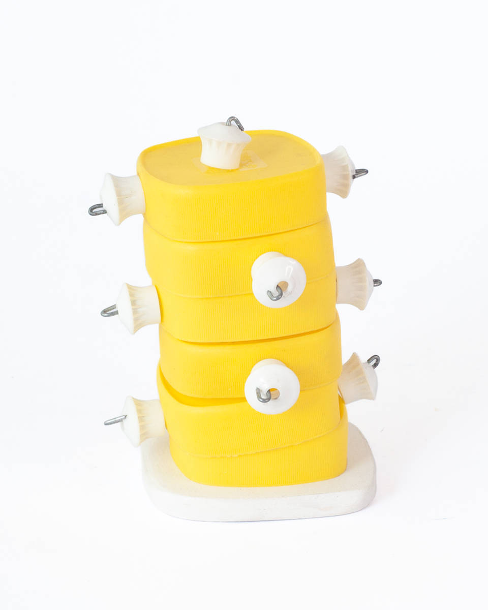 Impossible Plant XIII (white and yellow) by Eve De Jong 