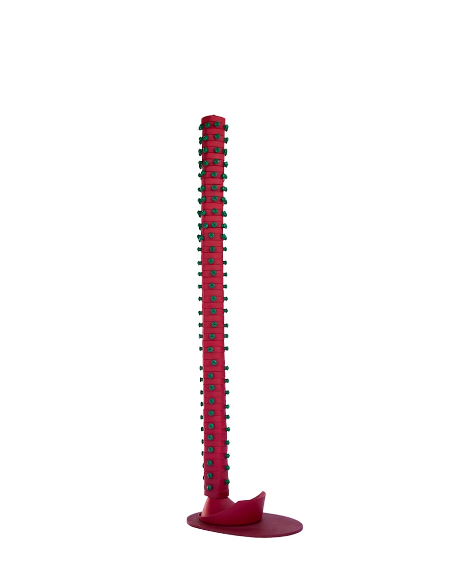 Giant Impossible Plant IV (dark red) by Eve De Jong 