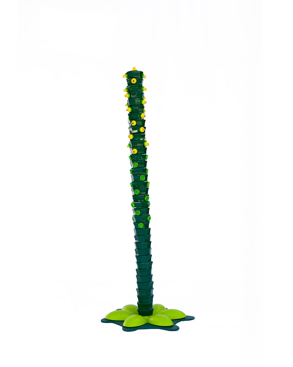 Giant Impossible Plant IX (green) by Eve De Jong 