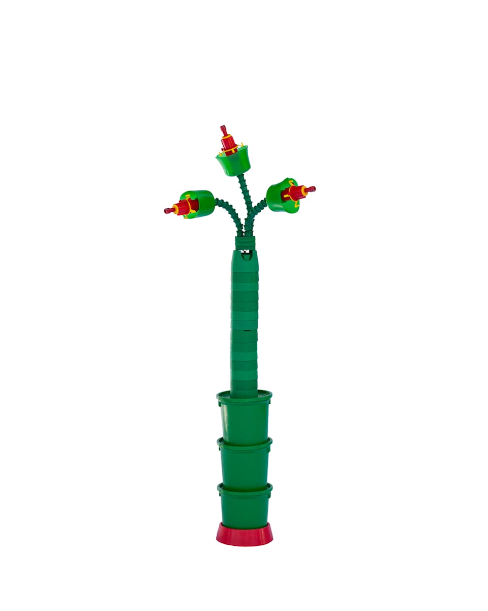 Giant Impossible Plant XIV (red and green) by Eve De Jong 
