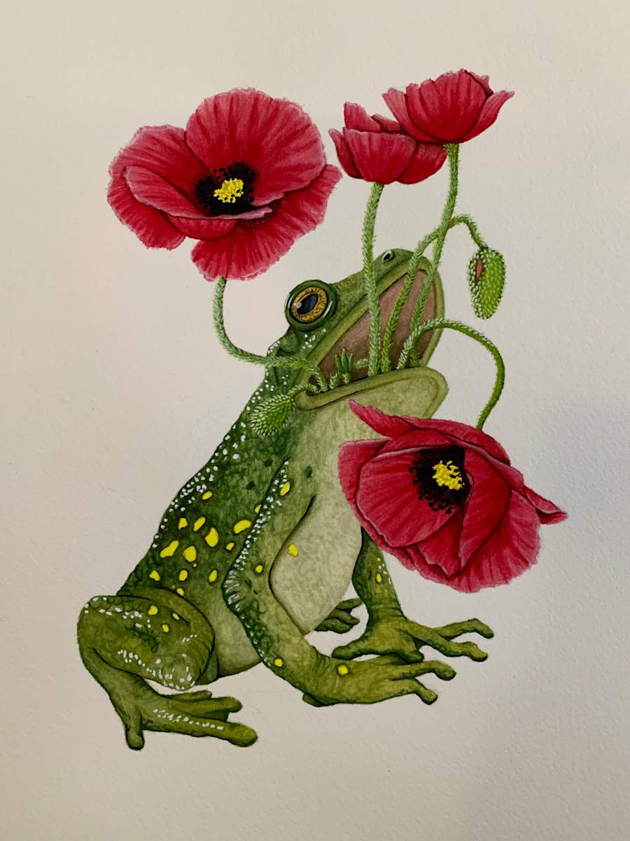 Eating Poppies by Stephenie Anderson, Image 1.