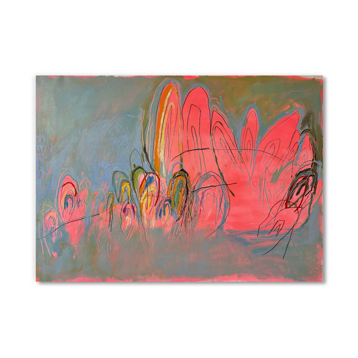 Rainbow (frenzy) by Kaitlyn Tucek, Image 1.