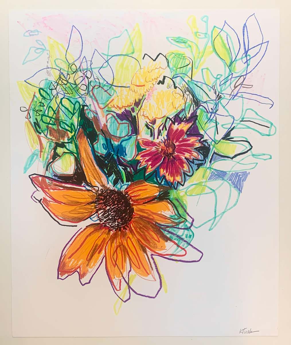 Orange Sunflower by Kaitlyn Tucek, Image 1.