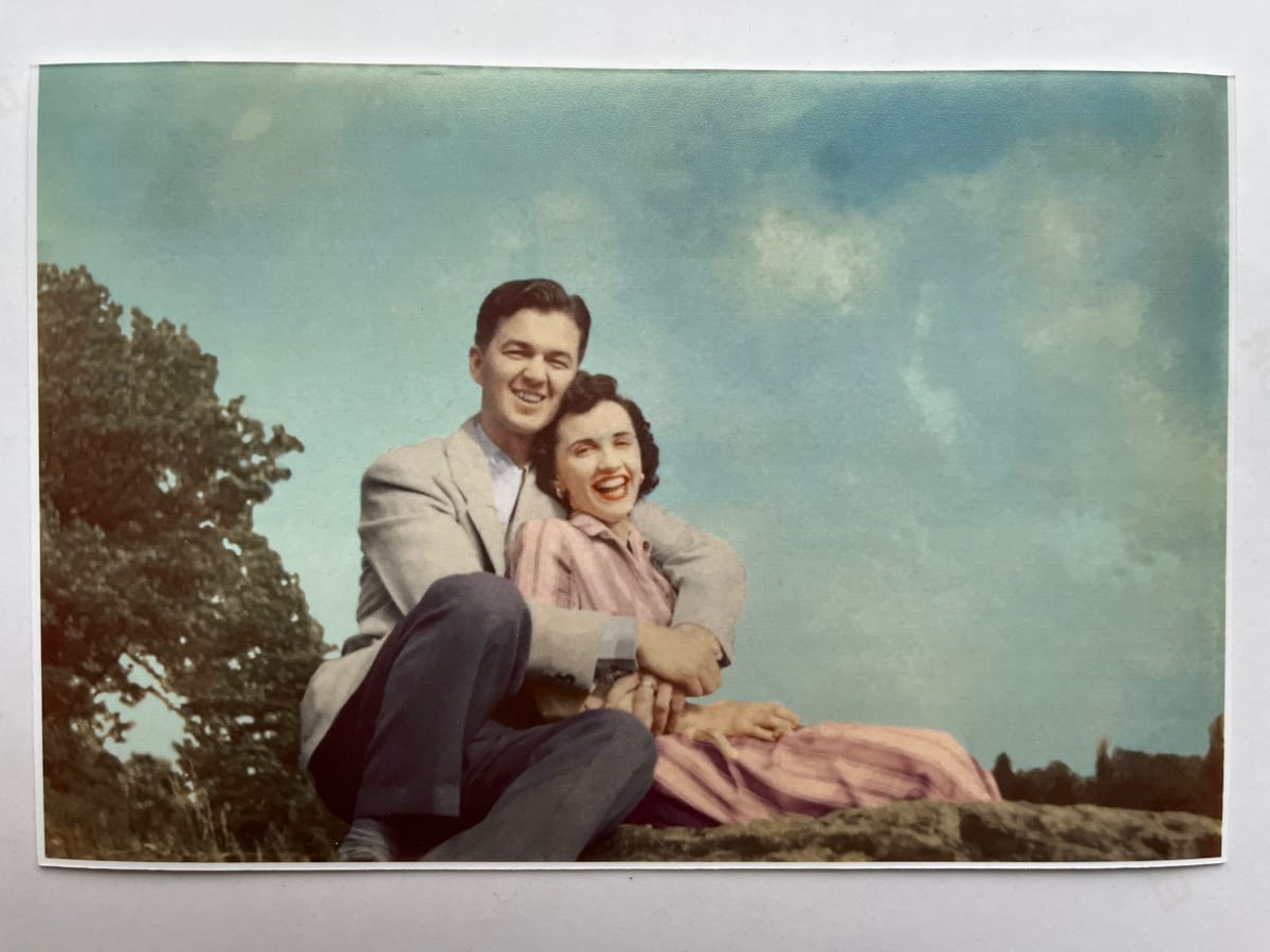 Mom and Dad ca. 1950 by Ellen Gaube 