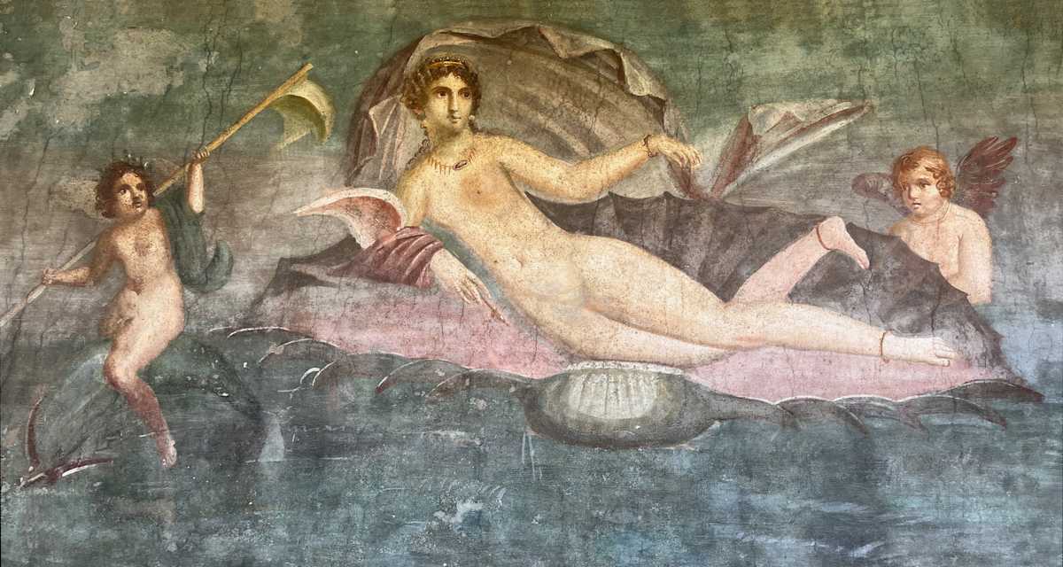 Pompeii Venus Fresco by Ellen Gaube  Image: Pompeii Venus Fresco