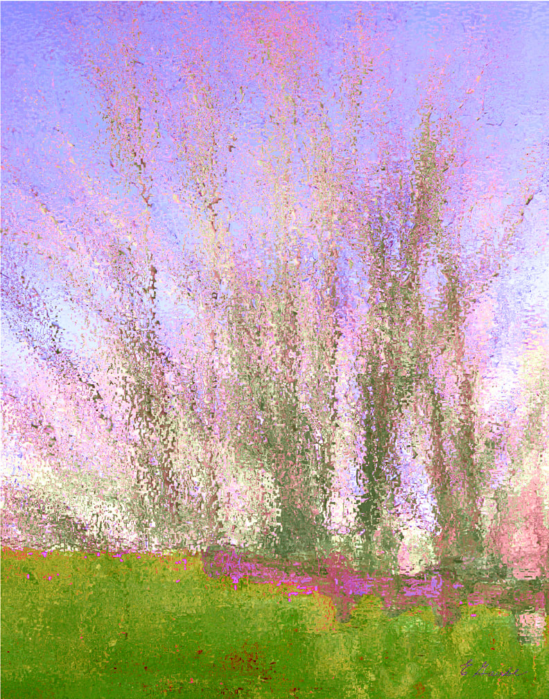 Spring From Margaret's Yard (copy) by Ellen Gaube 