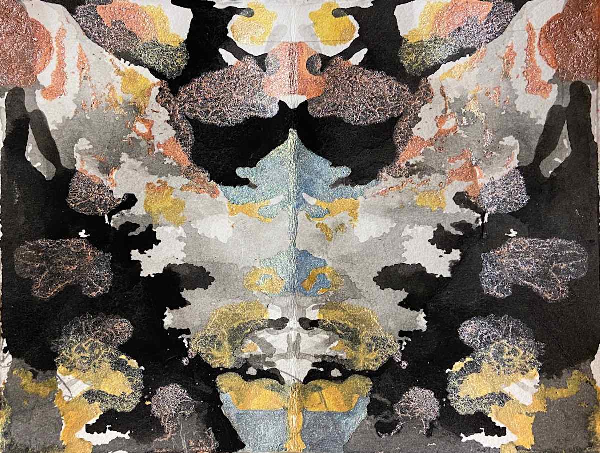 The Autumn Bloom Over A Moonlight River/Trail of Bliss by Alana Walters 