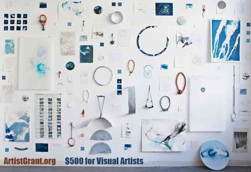 $500 Grant for Visual Artists