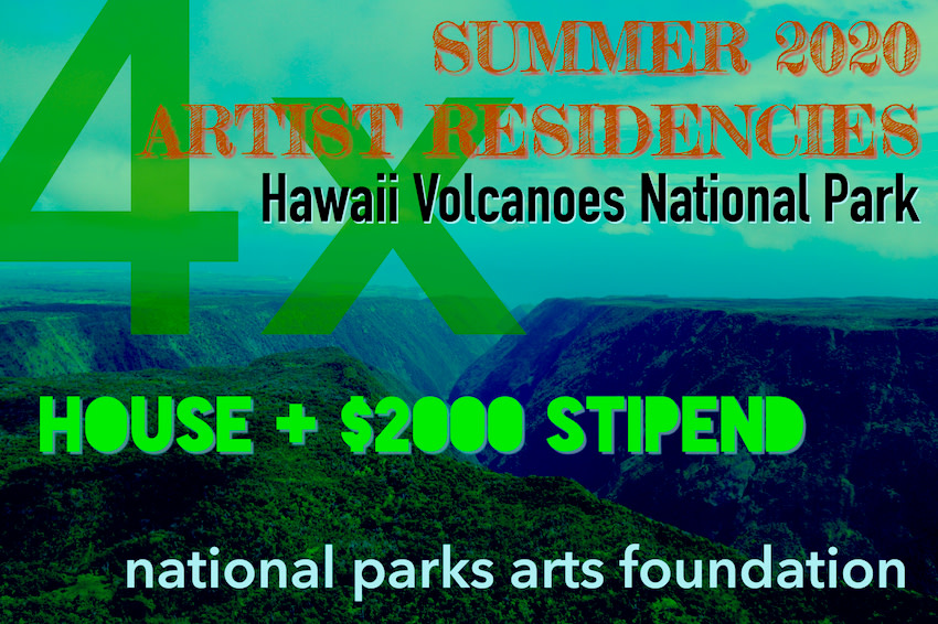 Call For Entry Summer 2020 Residencies At Hawai I Artwork Archive