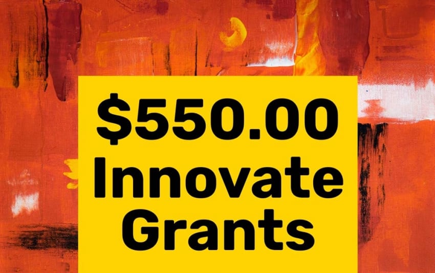 Call for Artists + Photographers - $550.00 Innovate Grants